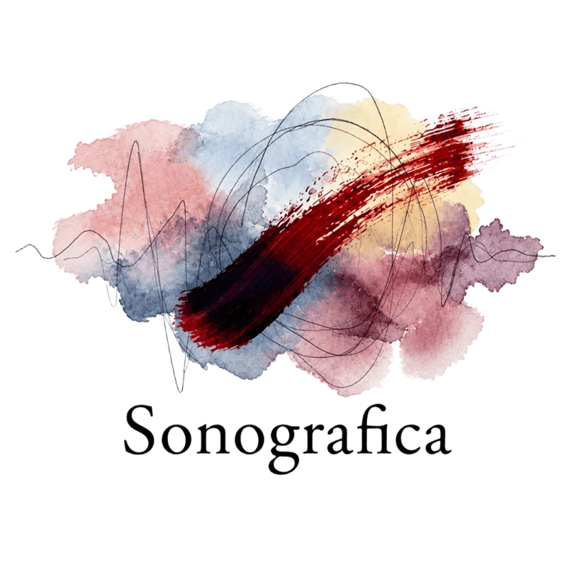 Sonografica watercolor mark